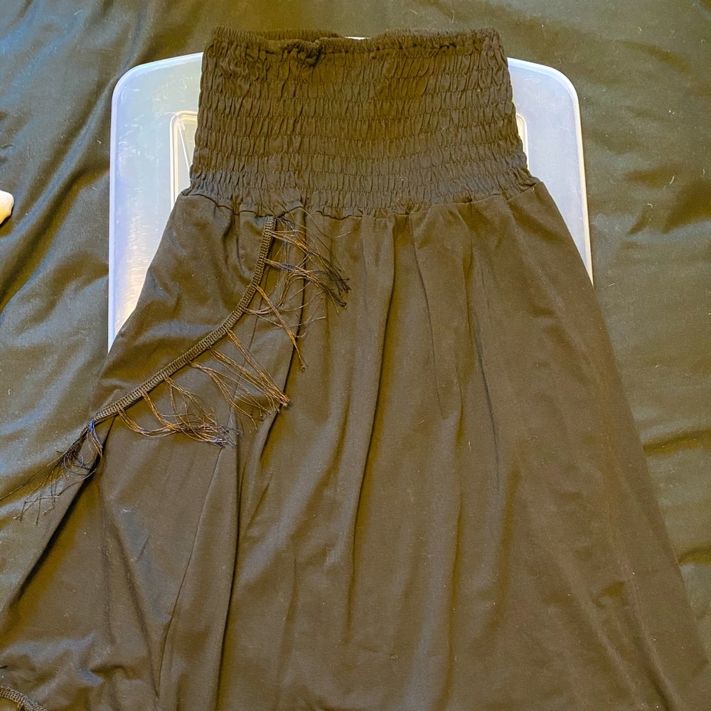 Tube fringe dress
